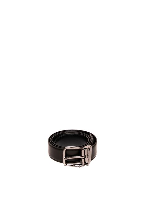 Black/blue reversible belt PK BY PASKAL | 5975PELLE-NER/BLU